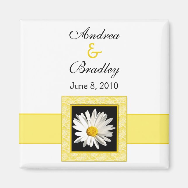 Shasta-Daisyn "Save the Date"-magnet Magnet (Framsidan)