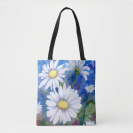Shasta Daisys Tote Tygkasse