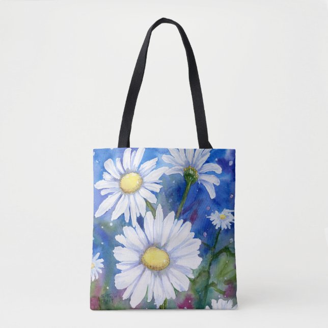 Shasta Daisys Tote Tygkasse (Framsida)
