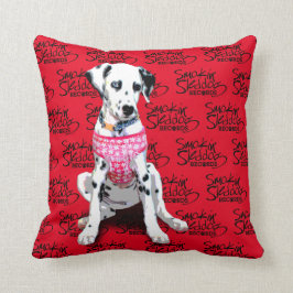Shasta Dalmatien Red Pillow Kudde