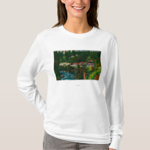 Shasta fjädrar på Shastaen RouteShasta, CA T Shirt