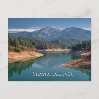 Shasta Lake, CA Vykort
