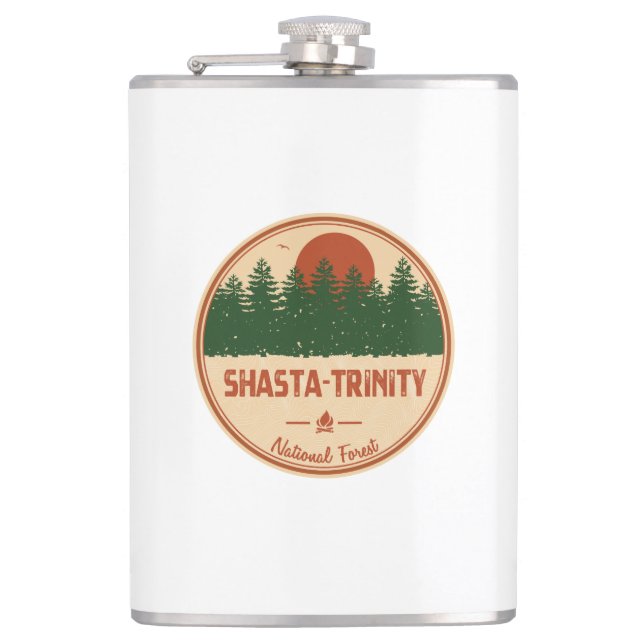 Shasta-Trinity National Forest Fickplunta (Framsidan)