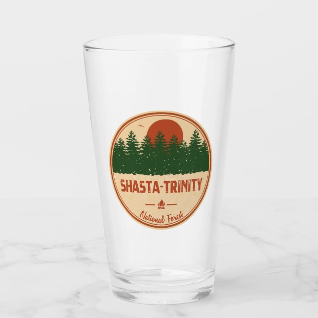 Shasta-Trinity National Forest Glaskopp (Framsida)