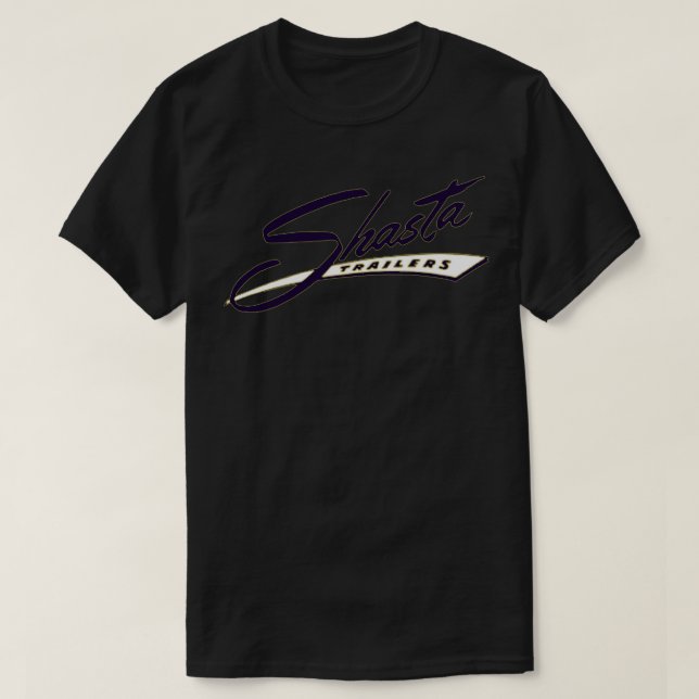 Shasta Vintage Trailers USA T Shirt (Design framsida)
