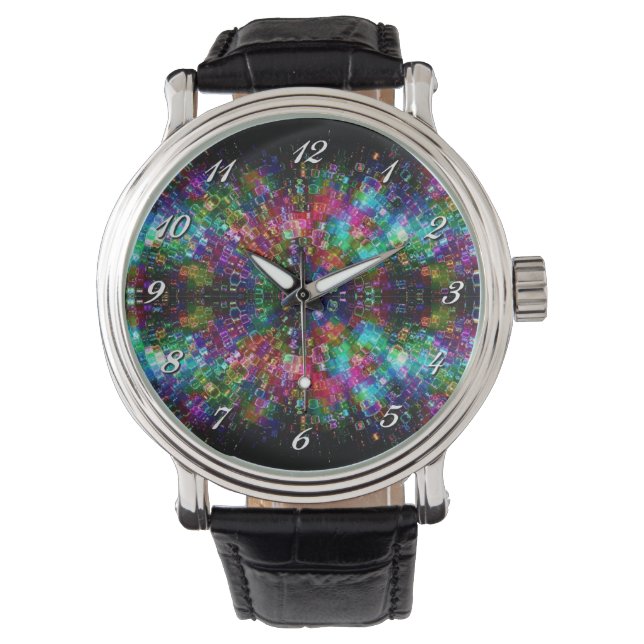Shatset Glass Spiral Wrist Watch Armbandsur (Framsida)