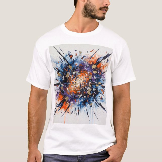 Shatter burst Tee (Framsida)