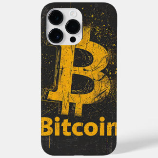 Shattered Bitcoin Logo Crypto Blockchain Design