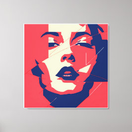 Shattered Gaze Canvastryck