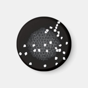 Shattered Puzzle Mönster Köksmagnet Magnet