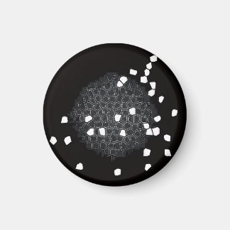 Shattered Puzzle Mönster Köksmagnet Magnet