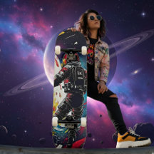 Shattered Reality - Kosmisk Astronaut Skateboard