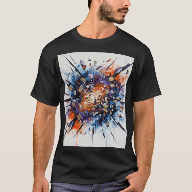 Shattered Spectrum T Shirt (Framsida)