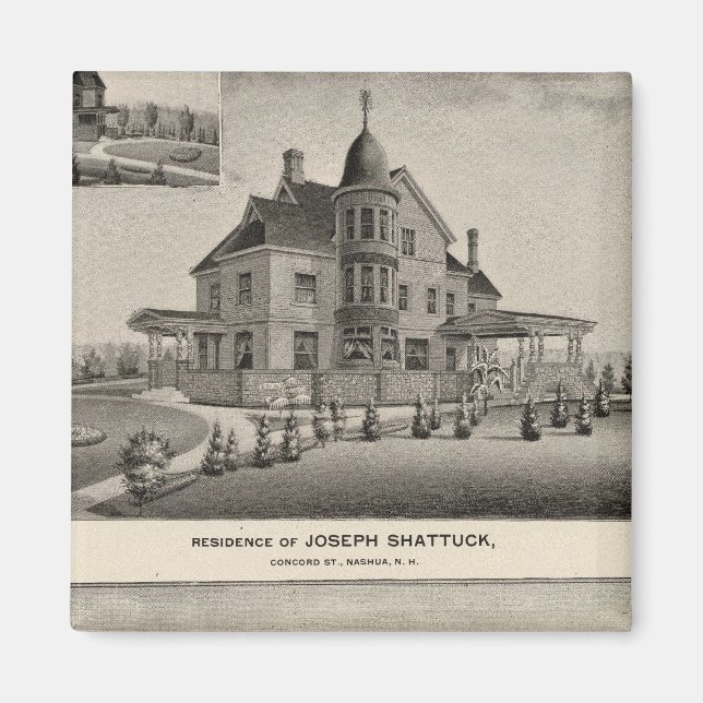 Shattuck-bosättning, McLane Mills Magnet (Framsidan)
