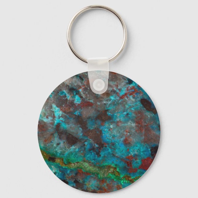 Shattuckite Nyckelring (Framsida)