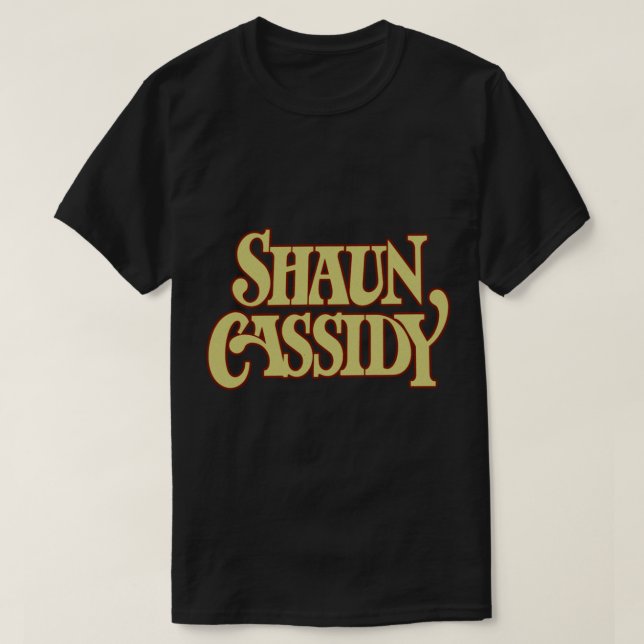 Shaun Cassidy Classic T-Shirt (Design framsida)