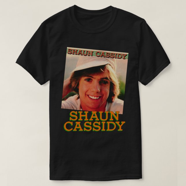 Shaun Cassidy&x27;s First Album Classic T-Shirt (Design framsida)