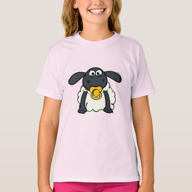 ShaunTheSheep  T Shirt (Framsida)