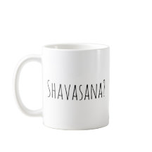 Shavasana? Barnmatta är alltid en alternativkaffe