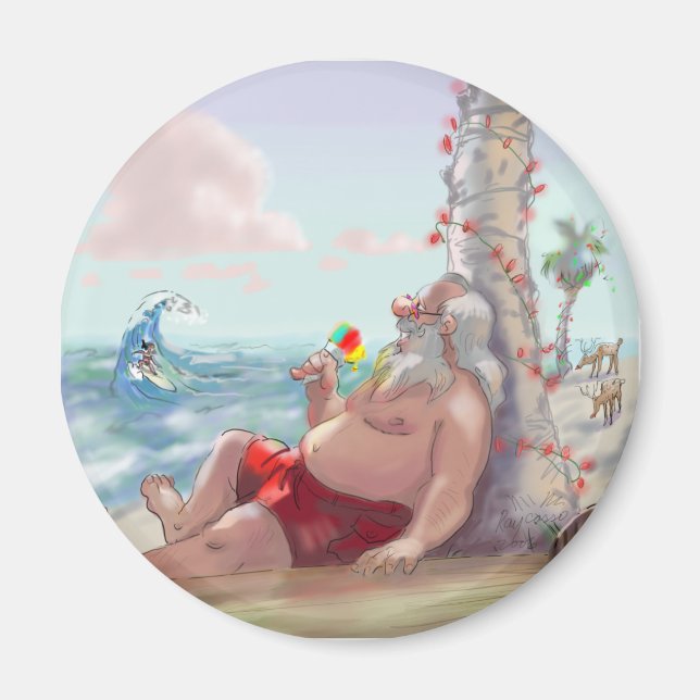 sHaVe IcE sAnTa Magnet (Framsidan)