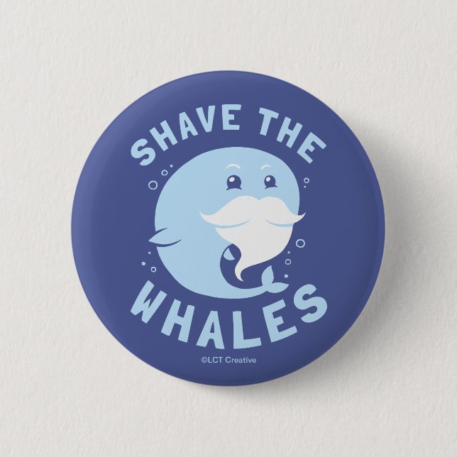 Shave the Whales Knapp (Framsida)