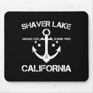 Shaver lake kalifornien rolig fiske camping musmatta