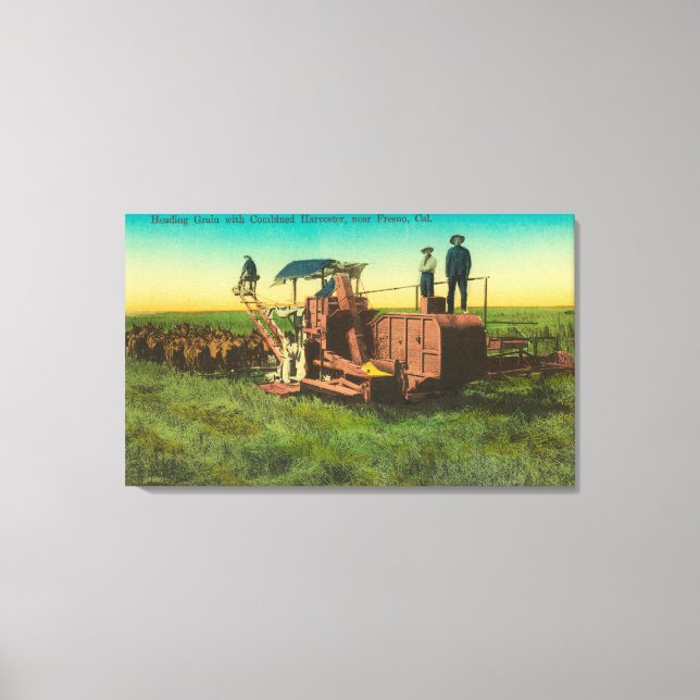 Shaver Sjö Winter SceneShaver Sjö, CA Canvastryck (Framsida)