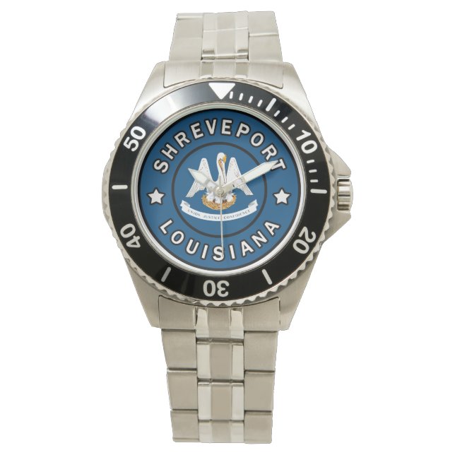 Shavslöjport Louisiana Armbandsur (Framsida)