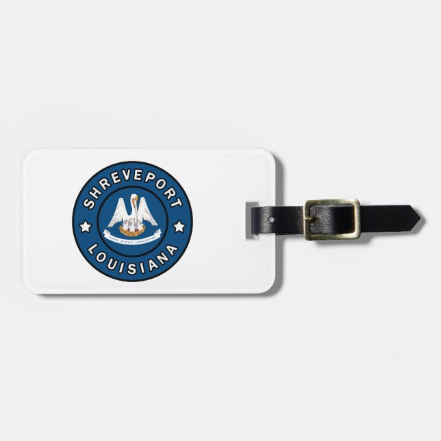 Shavslöjport Louisiana Bagagebricka (Horisontell Framsida)