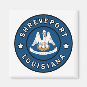 Shavslöjport Louisiana Magnet
