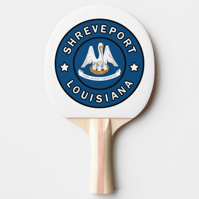 Shavslöjport Louisiana Pingisracket (Framsidan)