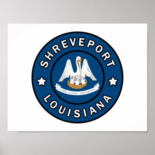 Shavslöjport Louisiana Poster (Framsidan)