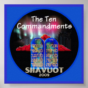 SHAVUOT-affisch Poster