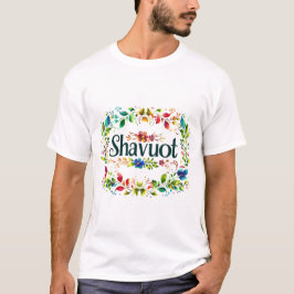 Shavuot - Colorful Shavuot Festival Firande T Shirt