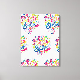 Shavuot - Colorful Shavuot Firande Canvastryck