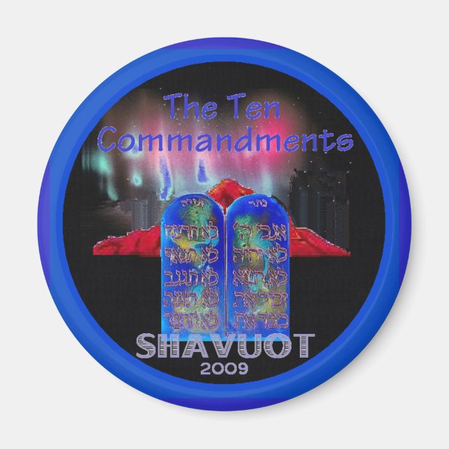 SHAVUOT Magnet (Framsidan)
