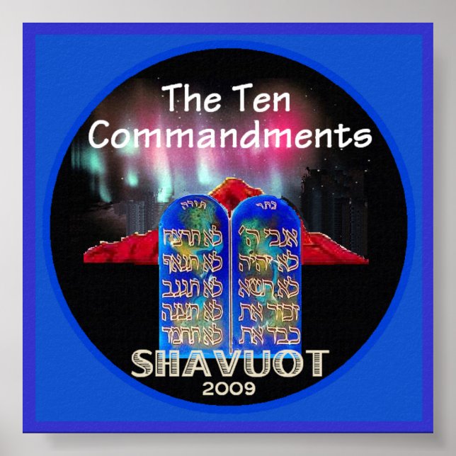 SHAVUOT Poster (Framsidan)