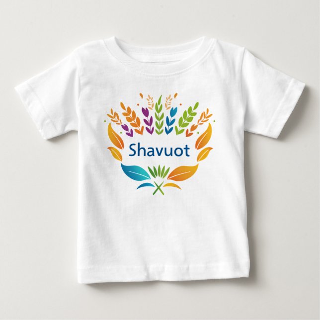 Shavuot - Symbol med färgat vete T Shirt (Framsida)