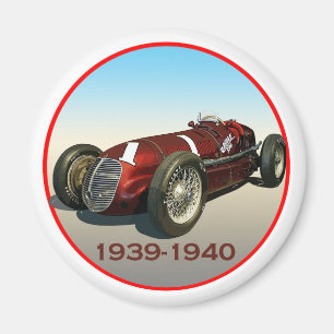 Shaw Maserati 8CTF Indy bil Magnet