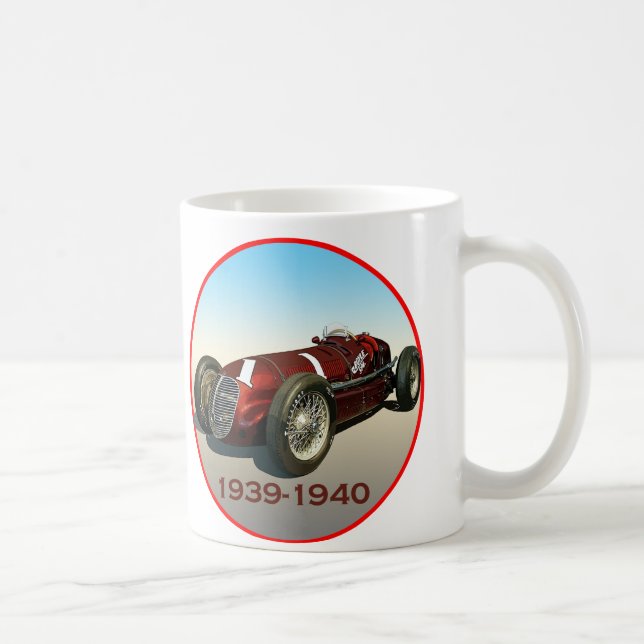 Shaw Maserati 8CTF Indy Car Kaffemugg (Höger)