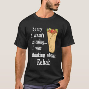 Shawarma Eating Doner Kebab Turkish Food T Shirt