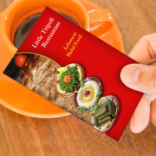 Shawarma Mitten Östra Affärskort Visitkort