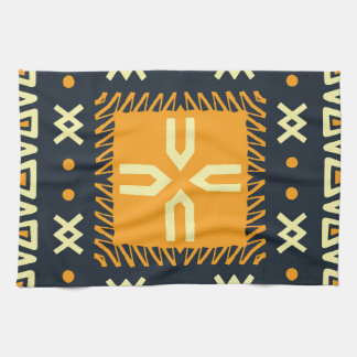 Shawl Design: Indiskt batik Square. Kökshandduk