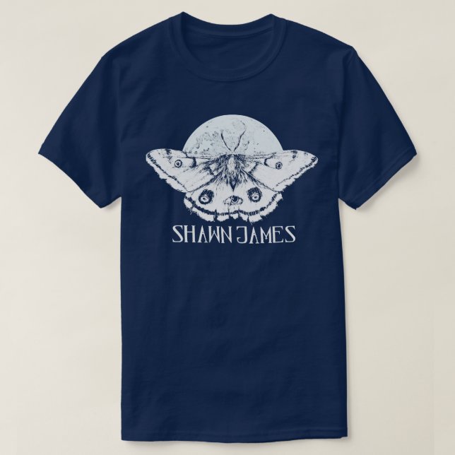 Shawn James Merch Moth Loely T Shirt (Design framsida)