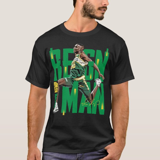 Shawn Kemp T Shirt (Framsida)