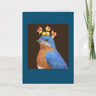 Shawn the bluebird card kort