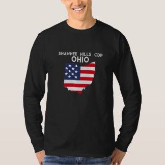 Shawnee Hills CDP Ohio USA State America Travel Oh T Shirt