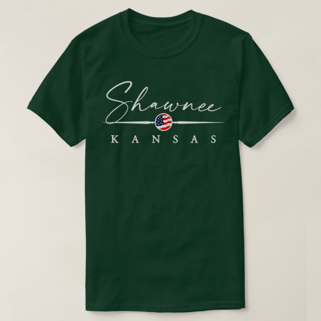 Shawnee Kansas T Shirt (Design framsida)