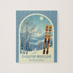 Shawnee Mountain Pennsylvania skidortsspel Pussel