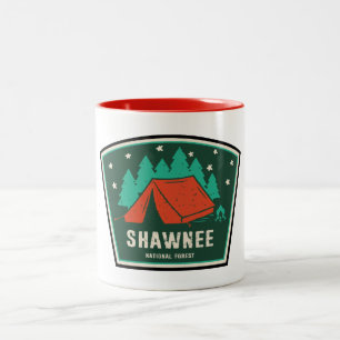 Shawnee National Forest Camping Två-Tonad Mugg
